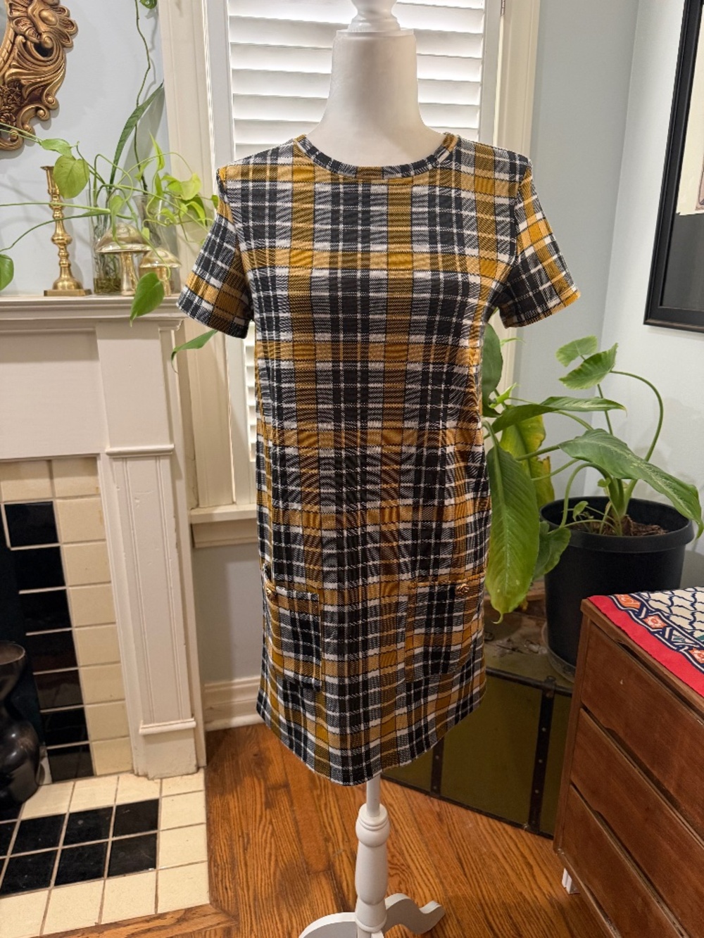 Zara Trafaluc shift dress.